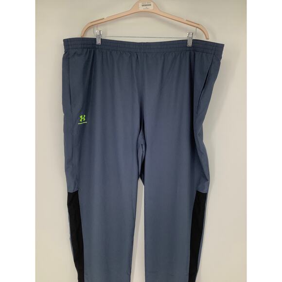 Under Armour Mens 4XL Blue Black Vital Woven Pants Workout Run Activewear J20-31 - Picture 5 of 8